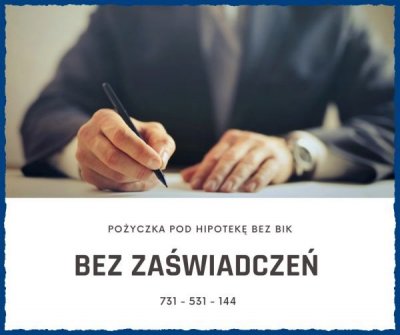 Pozabankowa pozyczka pod hipoteke bez bik