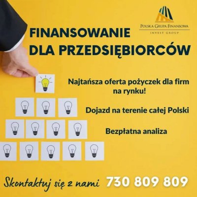 Najtańsza oferta pożyczek dla firm na rynku!