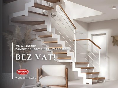 Wrzesień bez VAT Twoje schody w jeszcze lepszej cenie