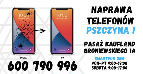 Naprawa telefonów Pszczyna